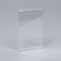 Crystal-clear audio cassette case p